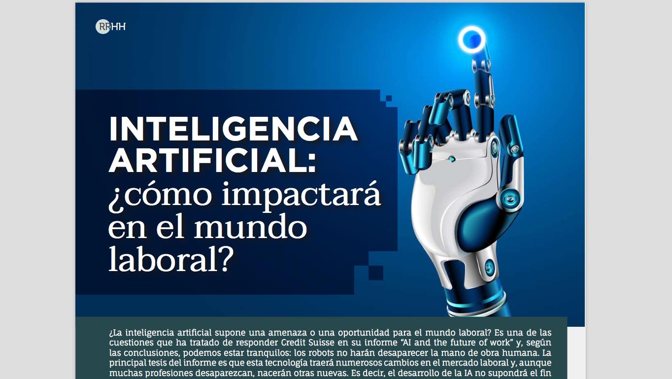 Inteligencia Artificial ¿cómo Impactará En El Mundo Laboral 8205